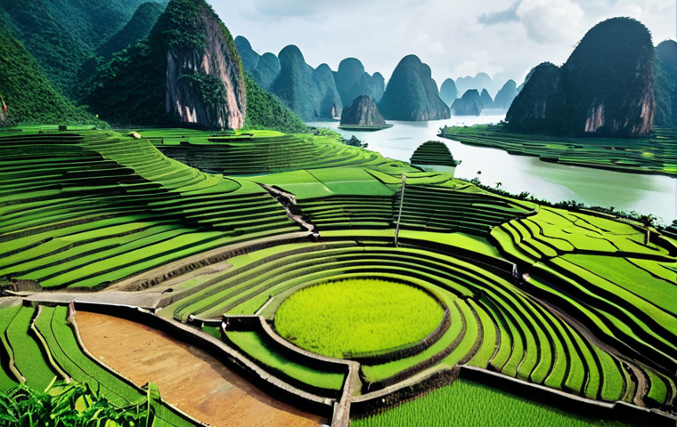 **Prompt:** Legal framework for climate monitoring in Vietnam, showing various regulations about measurement standards, data security, and government oversight, modern, digital interface, environmental compliance.